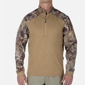 5.11 tactical rapid half zip Camo Long Sleeve Pullover